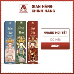 Thumbnail Nhang mùi tết Bách Thảo, Trầm Bắc, Quế Chi ít khói không hóa chất chiết xuất hoàn toàn từ thiên nhiên 2