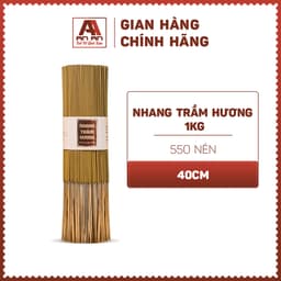 Thumbnail Nhang Trầm Hương 1kg An An Loại Cao Cấp Dài 38cm tiết kiệm hơn, mùi thơm dịu nhẹ. 2