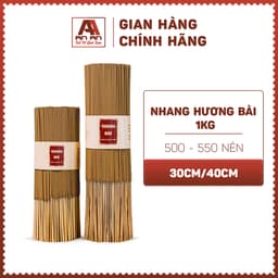 Thumbnail Nhang Hương Bài 1kg AN AN chiều dài 30cm 40cm mùi thơm dịu nhẹ, tiết kiệm hơn 2