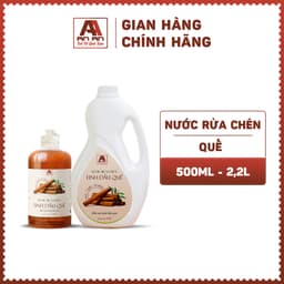 Thumbnail Nước rửa chén Tinh dầu Quế An An - Khử sạch mùi tanh, đánh bay dầu mỡ, diệt khuẩn an toàn 2