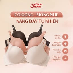 Thumbnail Áo lót có gọng trơn basic đệm mỏng 1cm Venus Charm Etam 0110 1