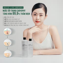 Thumbnail Nước tẩy trang da dầu mụn Caryophy Smart Cleansing Water chính hãng Hàn Quốc (300ml 500ml) 4