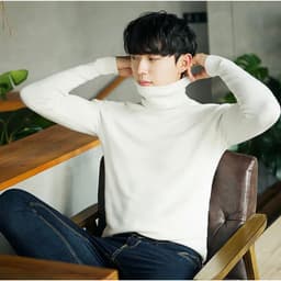 Thumbnail Áo Len Cổ Lọ Nam Nữ SUKIYA Full Video Chất Sợi Len Lông Thỏ 380gsm mềm mại kiểu dáng Hàn Quốc Nhiều Màu AL14 3