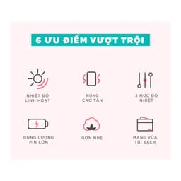 Thumbnail Quà Valentine Tuyệt Vời Cho Bạn Gái - Máy Massage Bụng KINGTECH KS-220, Đai Chườm Nguyệt San Rung Cao Tần, Làm Ấm 4