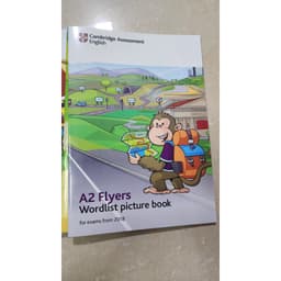 Thumbnail Vở cambridge english word list starters ,movers ,flyers 3
