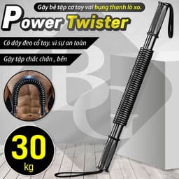 Thumbnail BG - Gậy Lò xo tập tay, thiết bị tập cơ , siết chặt bắp tay, Power Twister 20KG/30KG/40KG/50KG/60KG 4