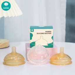 Thumbnail Núm Bình Sữa Kamidi Chất Liệu Silicon, Núm 1 Tia, Núm 3 Tia, Núm Tia Y, Núm Tập Hút 4