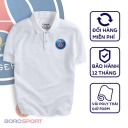 Thumbnail Áo Polo Nam Siêu Ưu Đãi Áo Thun Polo Cổ Bẻ Chất Liệu Vải Poly Thái Giữ Form Dáng Cleacco Paris Saint-Germain Boro Sport 1