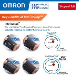 Thumbnail Máy Đo Huyết Áp Bắp Tay Omron HEM-7156T | Chức Năng Mới Phát Hiện Nhịp Tim Bất Thường - Bảo Hành Chính Hãng 5 Năm 4