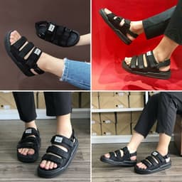 Thumbnail Sandal nam nữ unisex Vento 3 quai ngang NV1001B big size 44 45 | Vento  Capella NV1001 SD1001 3