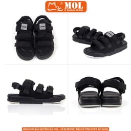 Thumbnail Sandal nam nữ unisex Vento 3 quai ngang NV1001B2 có big size 44 45 | Vento  Capella NV1001 SD1001 4