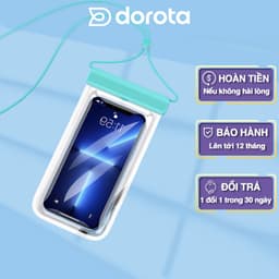 Thumbnail Túi chống nước điện thoại cao cấp DOROGO tiêu chuẩn ipx8 bền bỉ khi đi bơi lặn du lịch dã ngoại 1