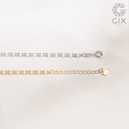 Thumbnail Lắc tay bạc 925 Gix Jewel mạ vàng dây đôi SPGLT12 3