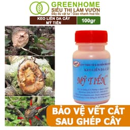 Thumbnail Keo Liền Sẹo Cho Cây Greenhome, Mỹ Tiến, Chai 100gr, Liền Nhanh Vết Cắt Da Cây, Chiết Cành 2