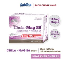 Thumbnail 2H Chela MageB6 dạng chelate Albion ® (Olimp Labs) 11,4g.Thực phẩm bảo vệ sức khỏe hỗ trợ giảm mệt mỏi, hỗ trợ thần kinh 2