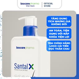 Thumbnail Dầu gội sạch gàu cho da đầu gàu nấm ngứa SANTAL X Biocarepharma 250ml. 4