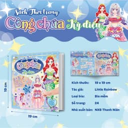 Thumbnail Sách Thời Trang Công Chúa Kỳ Diệu - Bóc dán 100+ stickers váy, phụ kiện xinh đẹp cho bé gái 2