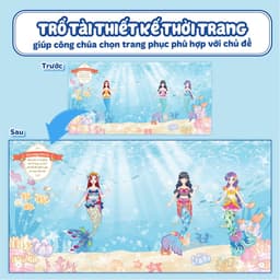 Thumbnail Sách Thời Trang Công Chúa Kỳ Diệu - Bóc dán 100+ stickers váy, phụ kiện xinh đẹp cho bé gái 3