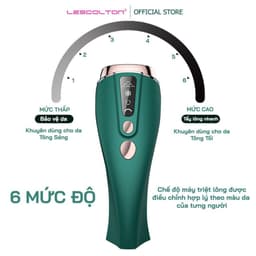 Thumbnail Máy triệt lông vĩnh viễn băng lạnh kèm chức năng trẻ hóa da mini cầm tay Lescolton vô hạn xung thế hệ mới nhất 2023 2