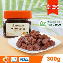 Thumbnail Ô mai (xí muội) mơ Hồng Lam 10, dạng hộp. Dòng ô mai cao cấp không hạt của Hồng Lam vị chua ngọt 2