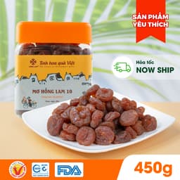 Thumbnail Ô mai (xí muội) mơ Hồng Lam 10, dạng hộp. Dòng ô mai cao cấp không hạt của Hồng Lam vị chua ngọt 3