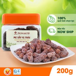 Thumbnail Me sấy vị thái Hồng Lam, dạng hộp. Có vị chua, mặn, ngọt, cay 1