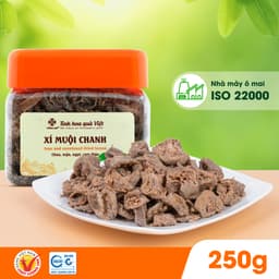 Thumbnail Xí muội chanh Hồng Lam, dạng hộp. Có vị chua, mặn, ngọt 2