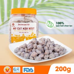 Thumbnail Ô mai (xí muội) mơ cay mặn ngọt Hồng Lam dạng hộp và gói. Có vị cay, mặn, ngọt chua 1