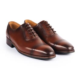 Thumbnail Giày Tây Cao Cấp SIR CLASSIC OXFORD - OF34 - Da Bò Ý Lót Trong Da Bò Mộc - Thương hiệu Be Classy 3