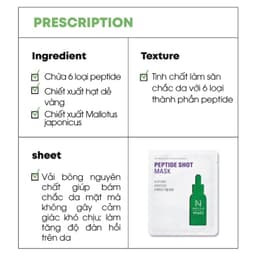 Thumbnail Mặt Nạ Giấy Dưỡng Ẩm Chăm Sóc Da Ample: Shot Mask 3