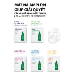 Thumbnail Mặt Nạ Giấy Dưỡng Ẩm Chăm Sóc Da Ample: Shot Mask 2