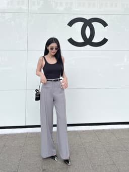 Thumbnail Quần tây thiết kế ống suông 2 túi mổ ly trước cao cấp Callene (L1930) 3