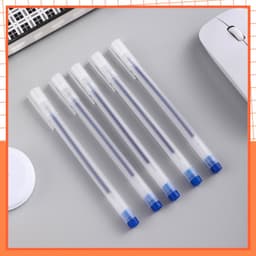 Thumbnail Bút Gel Nước Mực Đen Xanh Đỏ Khô Nhanh Ngòi 0.5mm 2