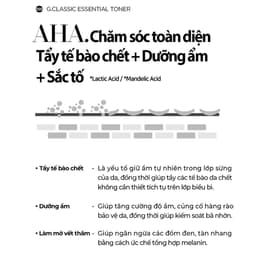 Thumbnail Bộ Sản Phẩm Toner và Sữa Rửa Mặt Be'Balance GCLASSIC MINI KIT giúp Làm Đẹp Da 30ml 4