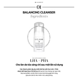 Thumbnail Bộ Sản Phẩm Toner và Sữa Rửa Mặt Be'Balance GCLASSIC MINI KIT giúp Làm Đẹp Da 30ml 1