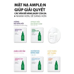 Thumbnail COMBO 10 Mặt Nạ Giấy Dưỡng Ẩm Chăm Sóc Da Ample:n Shot Mask 2