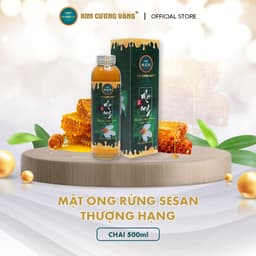 Thumbnail Mật Ong Hoa Rừng Tự Nhiên SeSan Nguyên Chất Kim Cương Vàng - Hỗ Trợ Giảm Cân, Sức Khỏe (500ml/Chai) 2