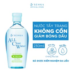 Thumbnail Nước Tẩy Trang Senka ALL Clear Water Micellar Fresh 230ML & 70ML 3