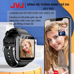 Thumbnail Đồng hồ Thông Minh Trẻ Em JVJ Y63, Call Video Lắp Sim Nghe Gọi 2 Chiều Định Vị Chính Xác Kháng Nước 2