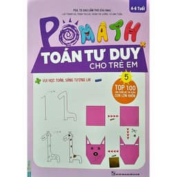 Thumbnail Sách Pomath - Toán tư duy cho trẻ em (Bộ 6 cuốn lẻ tùy chọn) 1