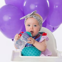 Thumbnail b.box Bình nước 360 độ có van chống sặc và tay cầm phiên bản Disney cho bé tập uống nước 240ml 1