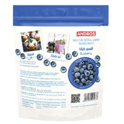 Thumbnail Việt Quất Đông Lạnh - Không chất bảo quản - Trái cây đông lạnh ANDROS IQF - 300g - [Chỉ giao HCM] 3
