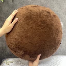Thumbnail 🧧[𝐐𝐮𝐚̀ 𝐭𝐚̣̆𝐧𝐠] Gối tựa lông cừu Lasante [Màu ngẫu nhiên] 2