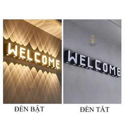 Thumbnail Đèn Tường, Đèn Ngoài Trời Energy Green Lighting Trang Trí Bảng Chữ Cái A - Z - Thân Nhôm Chống Nước - Chip LED Siêu Sáng 4