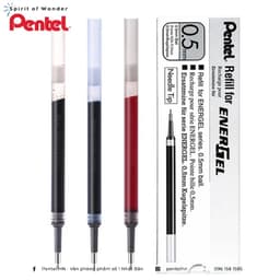 Thumbnail Hộp 12 Ruột Bút Ngòi 0.5mm Pentel Energel LRN5 | Mực An Toàn Cho Sức Khỏe | Nhanh Khô 1/3 Giây 3