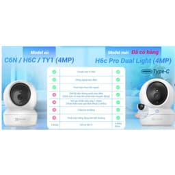 Thumbnail Camera ip wifi ezviz H6C PRO 5M Quad HD (3K) và C6N Pro 3M bảo hành 2 năm 2