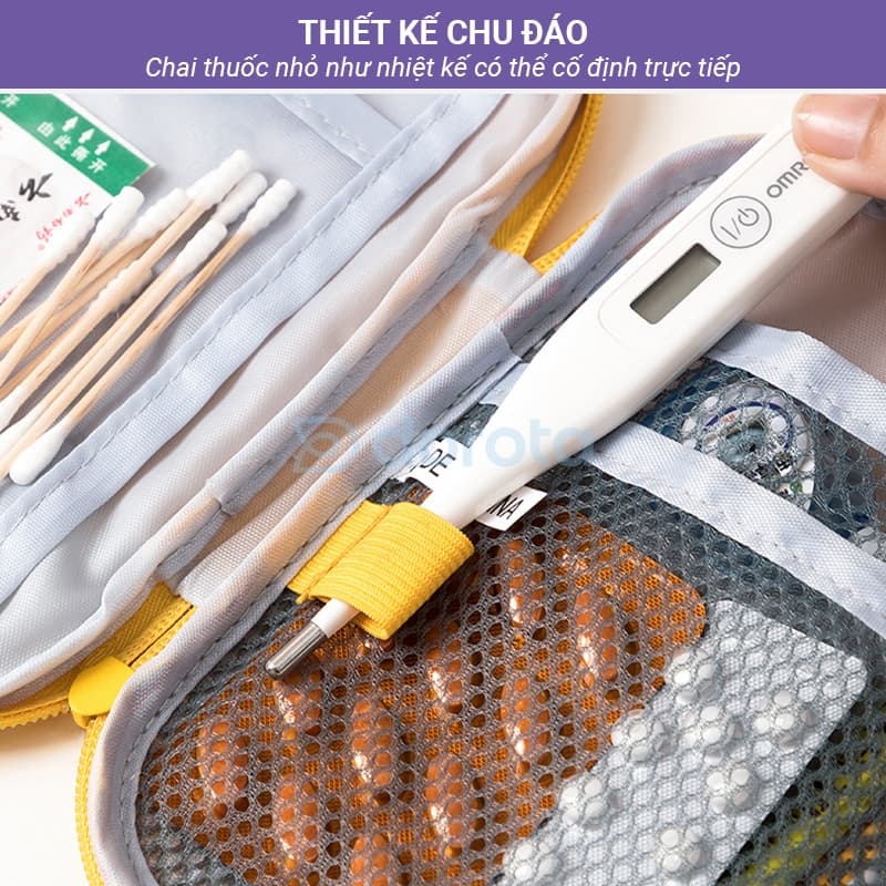 Ảnh Túi y tế đựng thuốc nhỏ gọn bỏ vali túi sách du lịch sử dụng trong gia đình OW 4