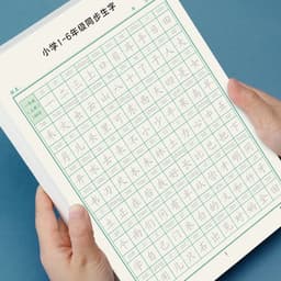 Thumbnail Giấy luyện viết 2500 chữ Hán từ cơ bản tới nâng cao ( kèm bút phai màu sau 5 phút viết ) 4