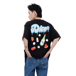 Thumbnail Áo Thun DirtyCoins Chill T-shirt - Black 3