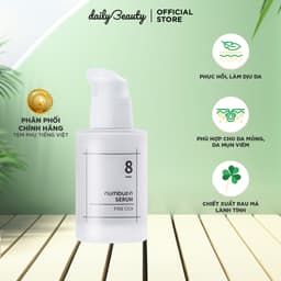 Thumbnail Tinh chất serum rau má Numbuzin No.8 Fine Cica Serum dành cho da m.ụ.n v.iê.m và da nhạy cảm dung tích 50ml Daily Beauty 1